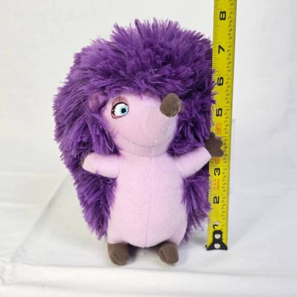 Ferdinand Movie Una Plush Hedgehog Purple Hair 8" Fox 2017 - Picture 3 of 6